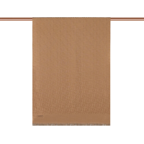 All Seasons Milky Coffee IE Monogram Scarf