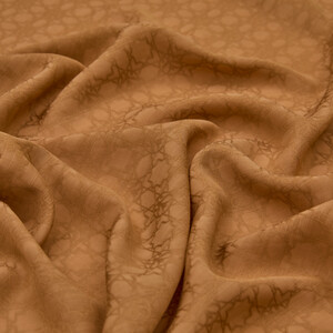 ipekevi - All Seasons Milky Coffee Monogram Scarf (1)