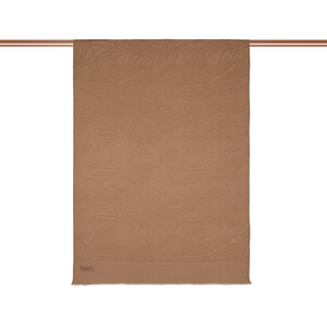  - All Seasons Milky Coffee Zebra Print Monogram Scarf (1)