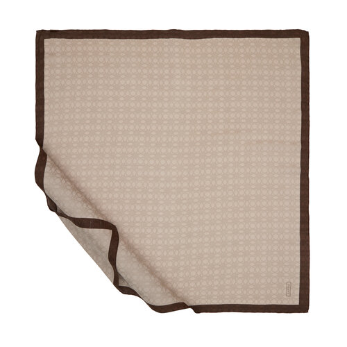 All Seasons Mink Cheetah Monogram Scarf