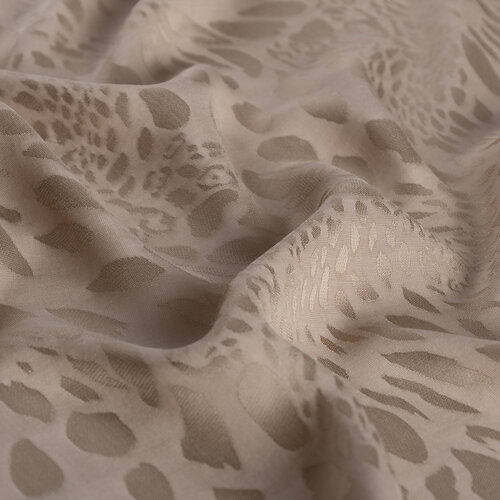 All Seasons Mink Vahra Print Monogram Scarf