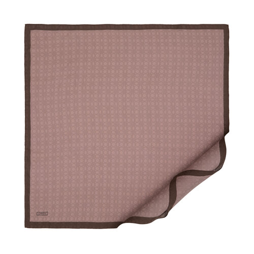 All Seasons Misty Lilac Cheetah Monogram Scarf