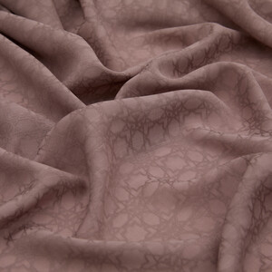 All Seasons Misty Lilac Cheetah Monogram Scarf - Thumbnail