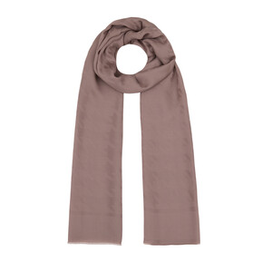 ipekevi - All Seasons Mısty Lilac Houndstooth Patterned Monogram Scarf (1)