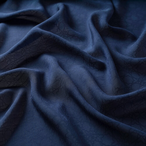All Seasons Navy Mini Seljuk Monogram Scarf