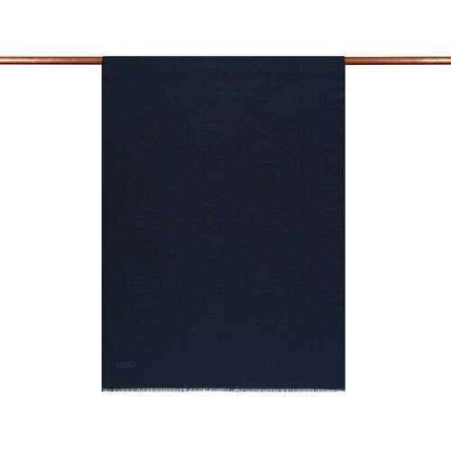 All Seasons Navy Sky Rose Print Scarf
