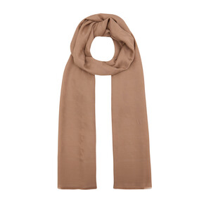 ipekevi - All Seasons Nude Houndstooth Patterned Monogram Scarf (1)