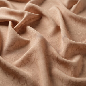 All Seasons Nude Monogram Scarf - Thumbnail