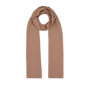 ipekevi - All Seasons Nude Print Monogram Scarf (1)
