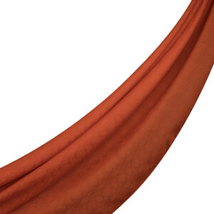 All Seasons Orange Mini Seljuk Monogram Scarf - Thumbnail