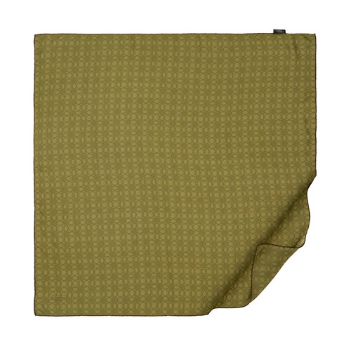 All Seasons Ottoman Green Monogram Scarf
