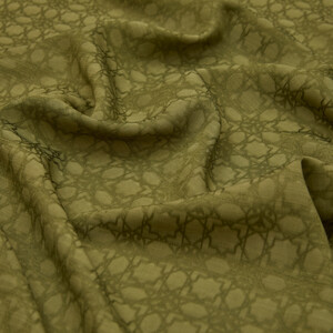 ipekevi - All Seasons Ottoman Green Monogram Scarf (1)