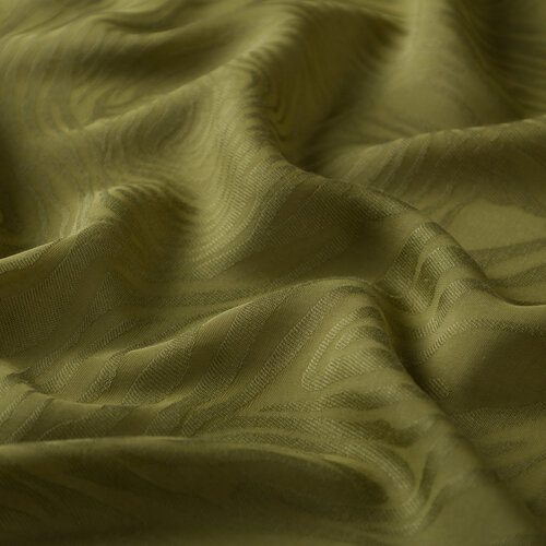 All Seasons Ottoman Green Zebra Print Monogram Scarf
