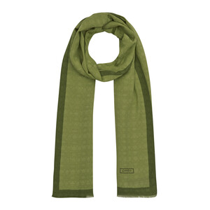 All Seasons Pine Scent Monogram Scarf - Thumbnail