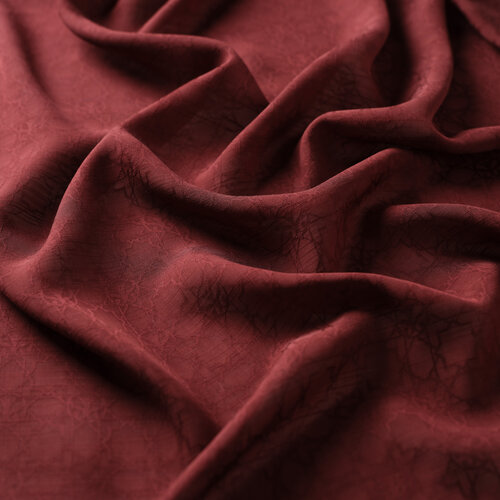 All Seasons Plum Monogram Scarf