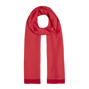 All Seasons Pomegranate Monogram Scarf - Thumbnail