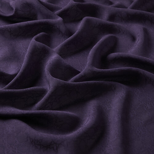 All Seasons Purple Monogram Scarf