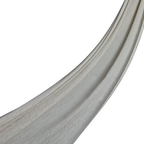 All Seasons Sand Beige IE Monogram Scarf