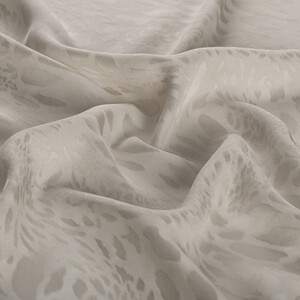 All Seasons Sand Beige Vahra Print Monogram Scarf - Thumbnail