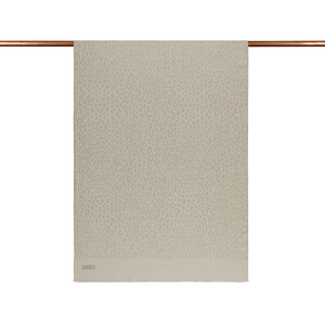 ipekevi - All Seasons Sand White Leopar Print Monogram Scarf (1)