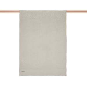 All Seasons Sand White Zebra Print Monogram Scarf - Thumbnail