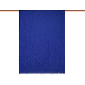 All Seasons Sax Blue IE Monogram Scarf - Thumbnail