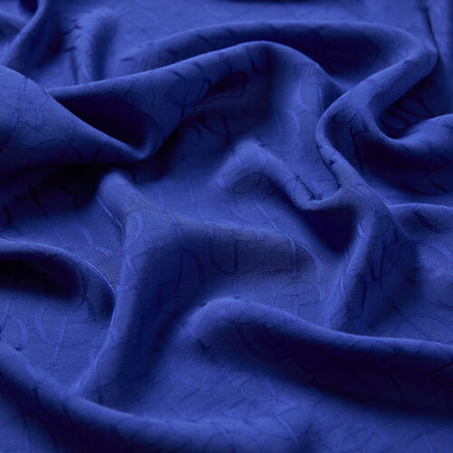 All Seasons Sax Blue IE Monogram Scarf
