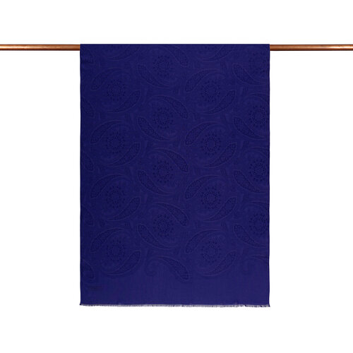 All Seasons Sax Blue Sky Rose Print Scarf