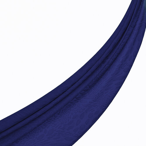 All Seasons Sax Blue Vahra Print Monogram Scarf