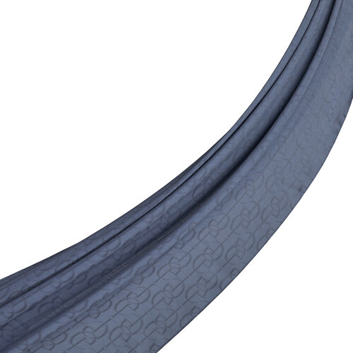 All Seasons Silver IE Monogram Scarf