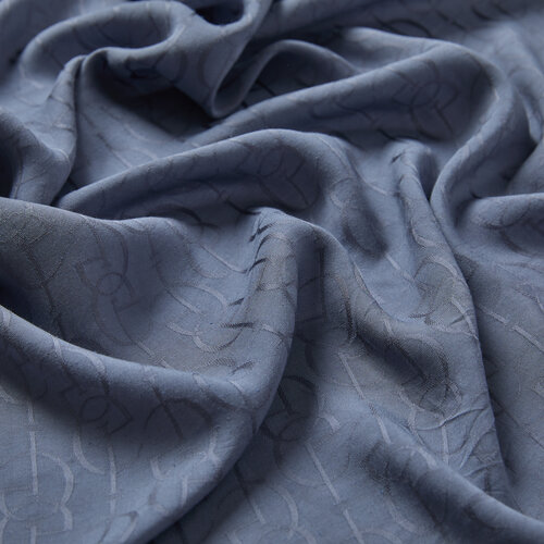 All Seasons Silver IE Monogram Scarf