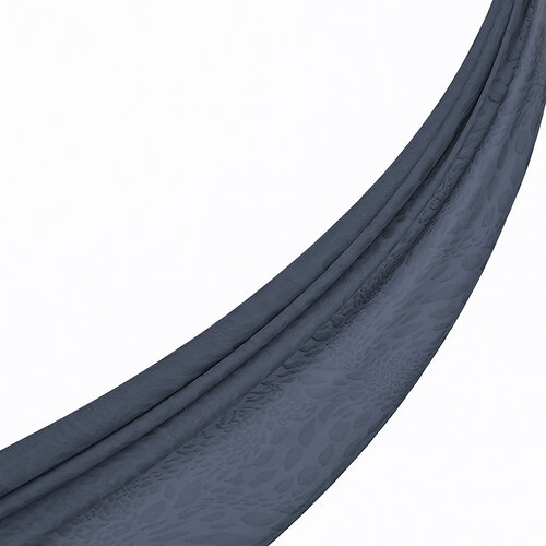 All Seasons Silver Vahra Print Monogram Scarf