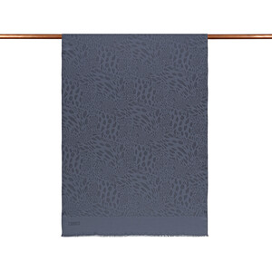 All Seasons Silver Vahra Print Monogram Scarf - Thumbnail