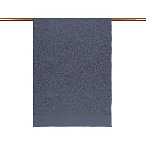 All Seasons Silver Vahra Print Monogram Scarf