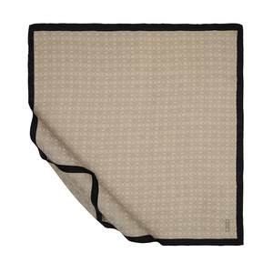 All Seasons Stone Cheetah Monogram Scarf - Thumbnail
