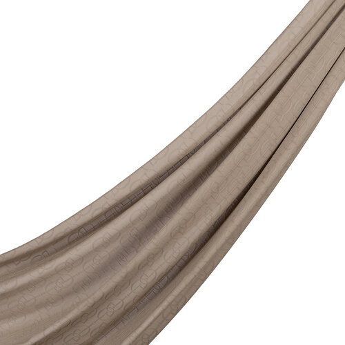 All Seasons Stone IE Monogram Scarf