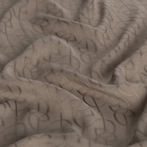 All Seasons Stone IE Monogram Scarf - Thumbnail