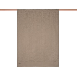  - All Seasons Stone Leopar Print Monogram Scarf (1)