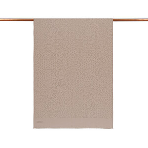 ipekevi - All Seasons Stone Leopar Print Monogram Scarf (1)