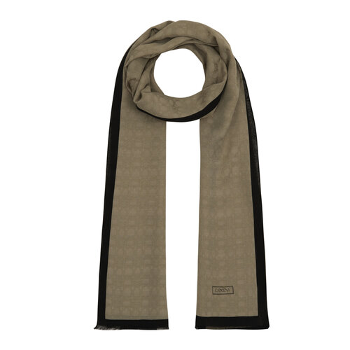 All Seasons Stone Monogram Scarf