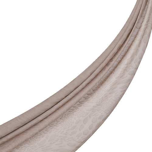 All Seasons Stone Vahra Print Monogram Scarf