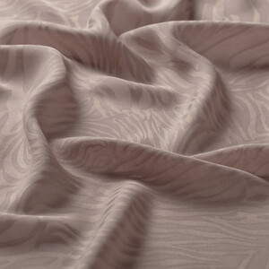All Seasons Stone Zebra Print Monogram Scarf - Thumbnail
