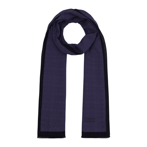 All Seasons Violet Monogram Scarf