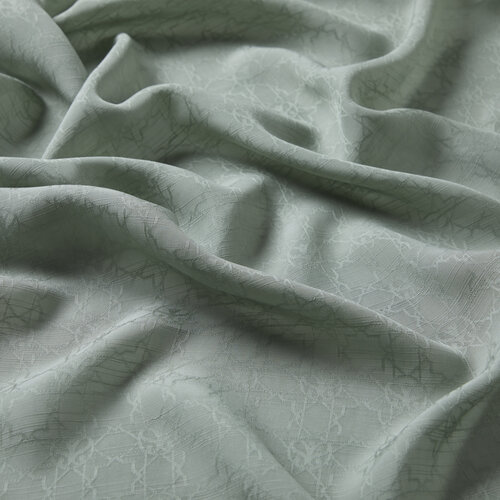 All Seasons Water Green Monogram Scarf
