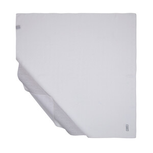 All Seasons White Cheetah Monogram Scarf - Thumbnail