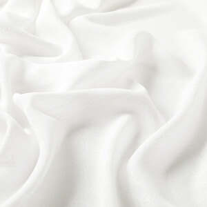 All Seasons White Cheetah Monogram Scarf - Thumbnail