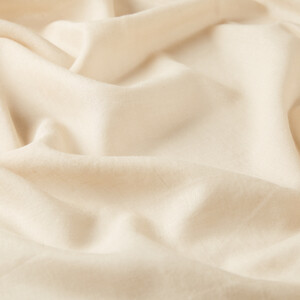 Almond Bordered Modal Silk Scarf - Thumbnail