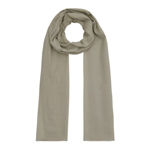 Almond Plian Cotton Scarf - Thumbnail
