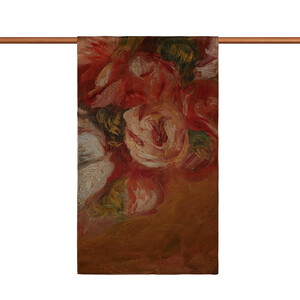 ipekevi - Anemones Satin Silk Scarf (1)