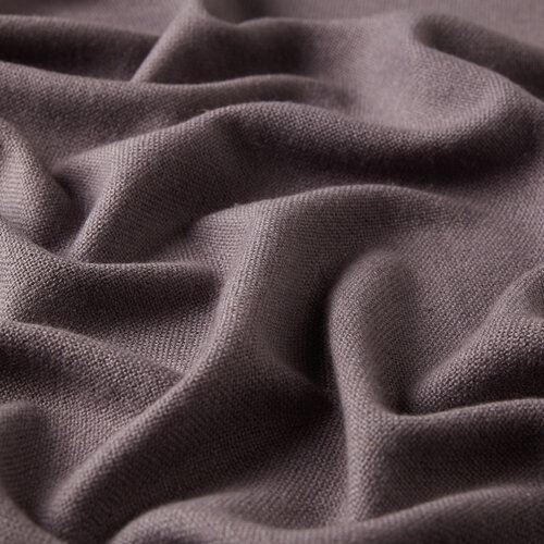 Anthracite Cashmere Wool Silk Scarf